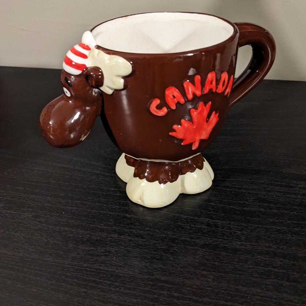 Canada Moose Ceramic Hot Beverage Mug